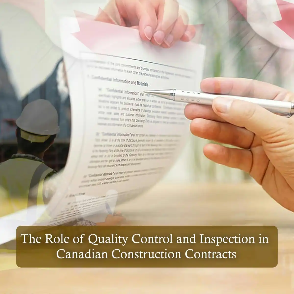 The Role of Quality Control and Inspection in Canadian Construction Contracts