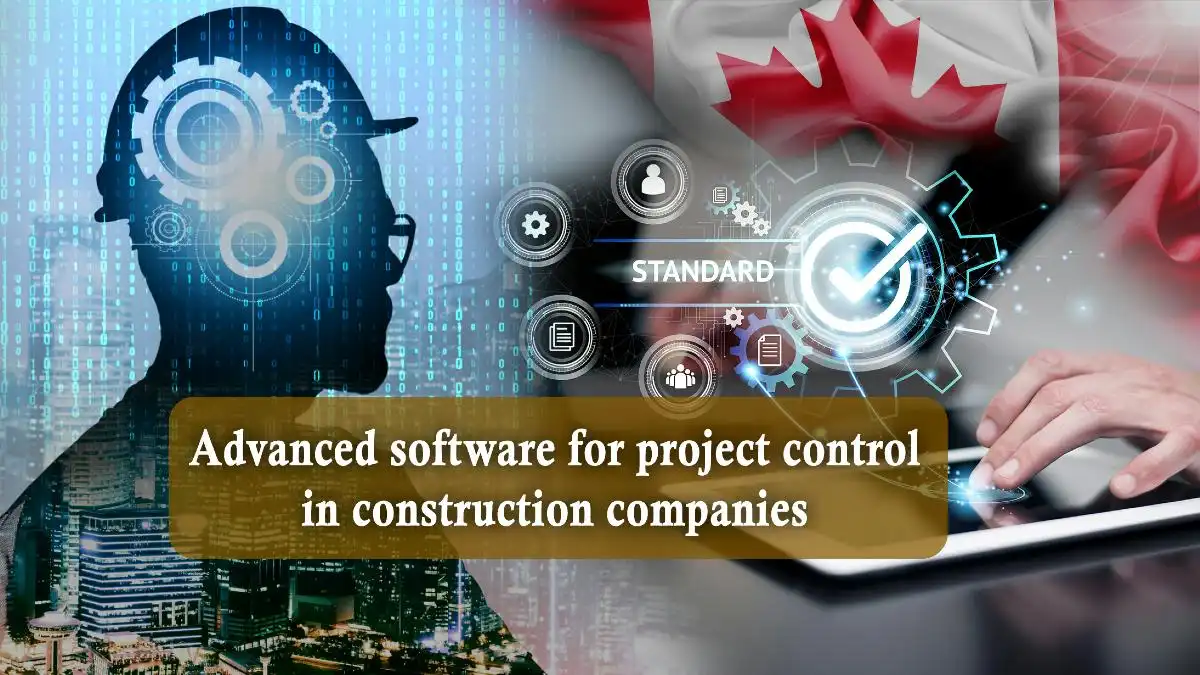 Advanced software for project control in construction companies